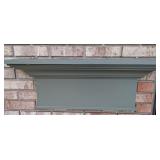 Traditional Style Architectural Mantel Shelf