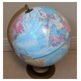 A Vintage Desktop World Globe