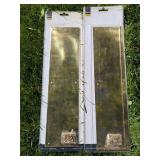 Polished Brass Finish Door Plates