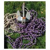 A PWC Fluke Anchor & Rope