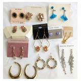Fashion Earrings Including Coro & Nygard
