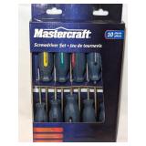 Mastercraft 10 Piece Screwdriver Set