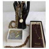 Caravelle Pendant Watch & Designer Sets