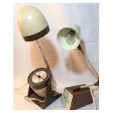 Two MCM High-Intensity Desk Lamps