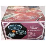Arcoroc Fleur Glass Hostess Set