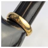 14 KT Gold Wedding Band