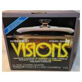 Visions by Corning 4 Liter Oval Covered Roaster