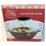 Stir Crazy 6-Quart Motorized Popcorn Popper