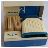 Soviet Diaskop-2 Slide Viewer w Slide Collection