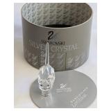 Swarovski Silver Crystal Tomcat Figurine