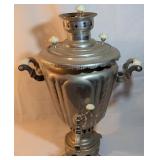 Soviet Russian Nickel-Plated Samovar