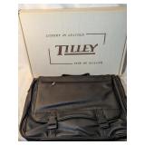 Tilley Leather Messenger Style Briefcase