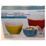 Signature Housewares Ceramic Mixing Bowls