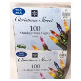100 Multi-Coloured Outdoor Mini Lights