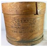 Antique Bentwood Cheese Box