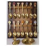 Collector Spoons & Brass Miniatures