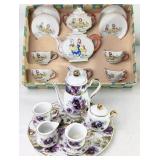 Miniature Ceramic Tea Services
