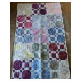 Quilted Cotton Patchwork Lap Quilt