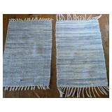 Hand-Woven Denim Rag Rugs