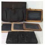 VTG School Items & 1944 Leather Satchel