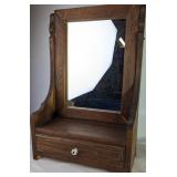 Softwood Tabletop Dressing Mirror