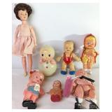 VTG Character Dolls & Squeak Toys
