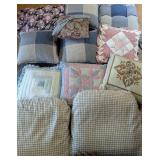 Decorative Quilted & Woven Throw Pillows