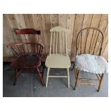 Traditional English Vernacular Style Chairs