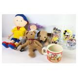 VTG Character Toys and Themed Glassware