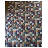 Patchwork Cotton Throw Quilt