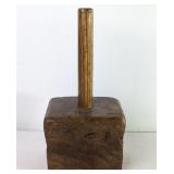 Antique Hardwood Joiner's Mallet