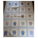 American Hand-Appliqued and Hand-Quilted Quilt
