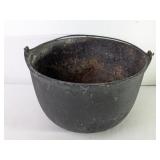 Antique Gate Marked Cast Iron Cauldron