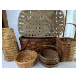 Vernacular Wood Splint & Wicker Baskets