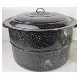Speckled Enamelware Canner
