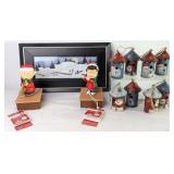 Hallmark & VTG Holiday Decor