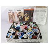Sewing Patterns & Thread Spools