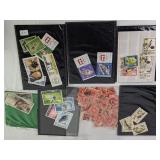 US and Worldwide Postage Stamps and Cigarette Card