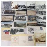 CDN & USA VTG Postcards and Philatelic Ephemera