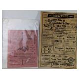 VTG Advertising Ephemera