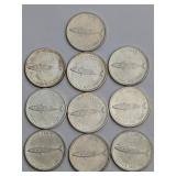 CDN 1867-1967 Centennial Silver 10-Cent Coins