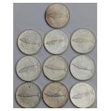 CDN 1967 Centennial Silver 10-Cent Coins