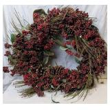 Grapevine Holiday Wreath