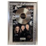 Rush 40th Anniversary Framed Music Display