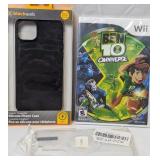 Smartphone Accessories and a Nintendo Wii Video Ga