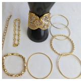 Gold-Toned Costume Bracelets