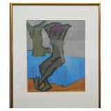 Ray Robinson (b. 1931), Oil Pastel on Paper