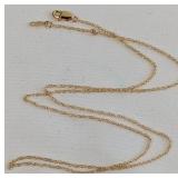 14 KT Gold Singapore Link Chain