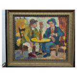 Attributed to Wadie El Mahdy Canvas Painting