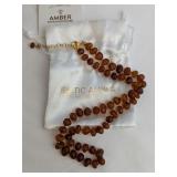 Baltic Amber Graduated Bead Necklace